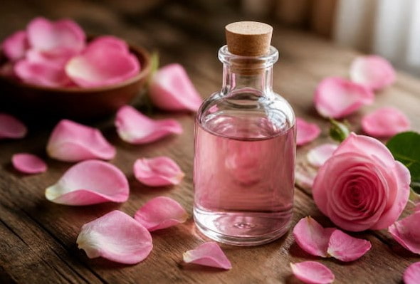 تصویر 3 از گلاب ربیع صادراتی تهیه شده از گل های تازه و خوش عطر